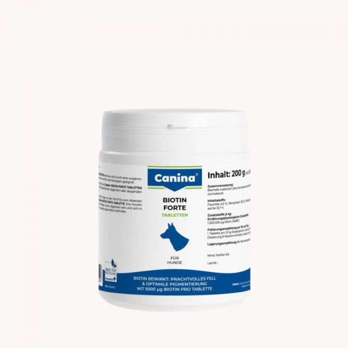 CANINA Biotin forte za kožu i dlaku tablete 200g Cijena