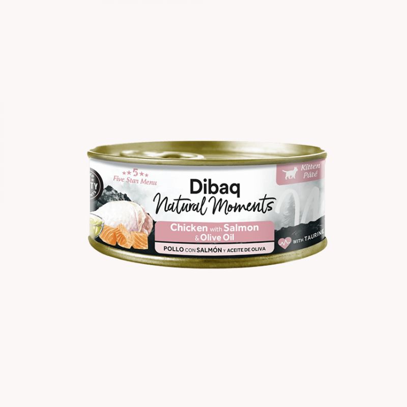 Dibaq Natural Moments Cat Kitten Piletina i Losos 70g Cijena