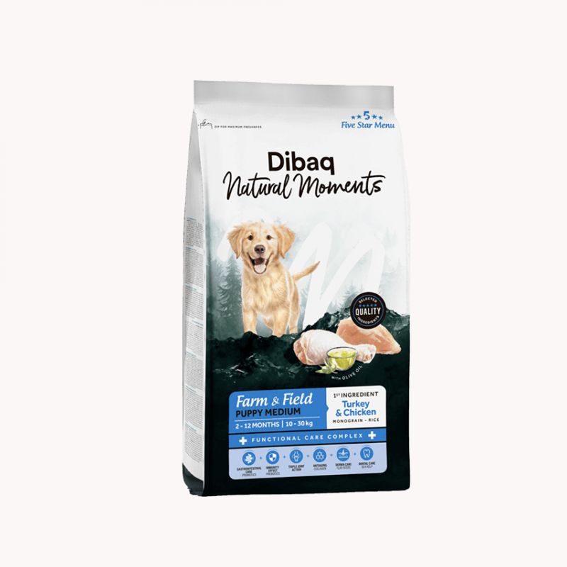 Dibaq Natural Moments Farm&Field Puppy MEDIUM Cijena