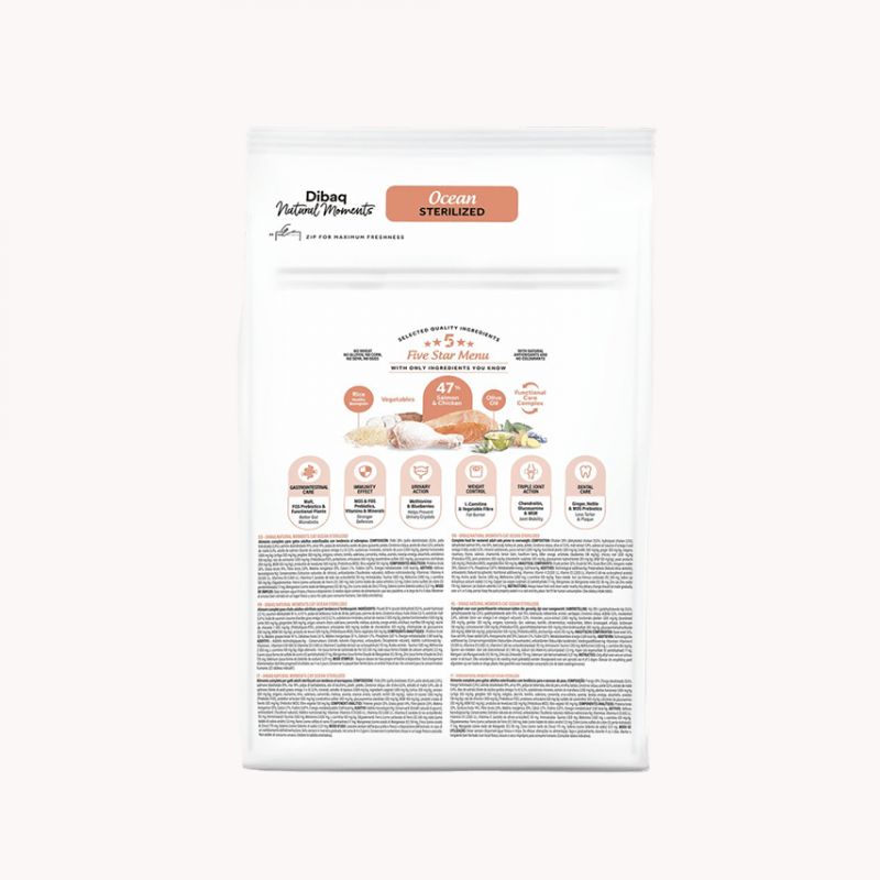 Dibaq Natural Moments Sterilized Ocean 6kg Cijena