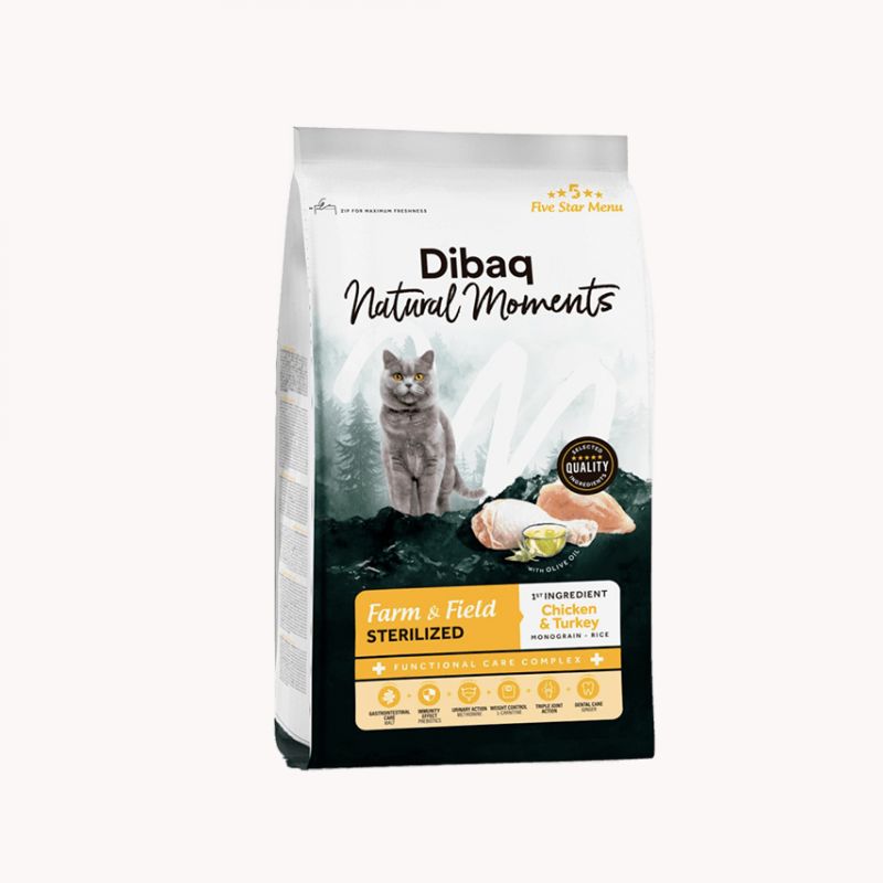 Dibaq Natural Moments Sterilized Farm&Field 6kg Cijena