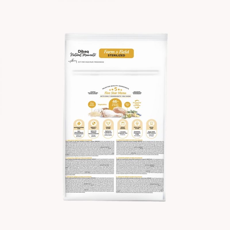 Dibaq Natural Moments Sterilized Farm&Field 6kg Cijena