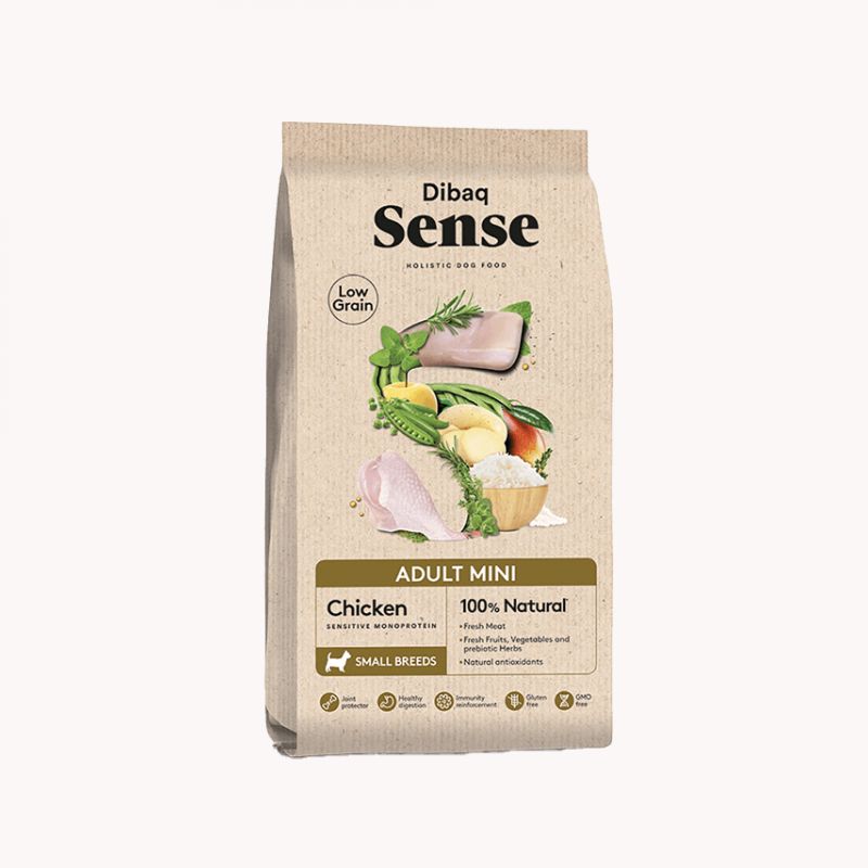 Dibaq SENSE ADULT MINI Low Grain Piletina 2kg Cijena