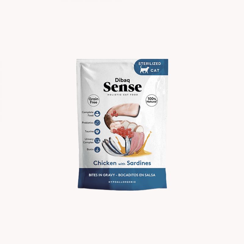 Dibaq Sense Cat Bites Piletina i Sardine 100g Cijena