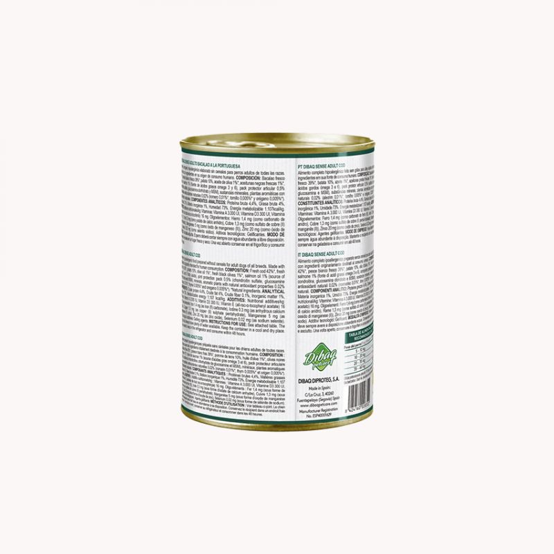 Dibaq SENSE Grain free Bakalar 380g Cijena