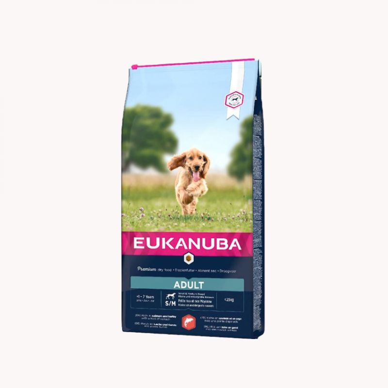 EUKANUBA Adult Small Losos i ječam 12kg Cijena