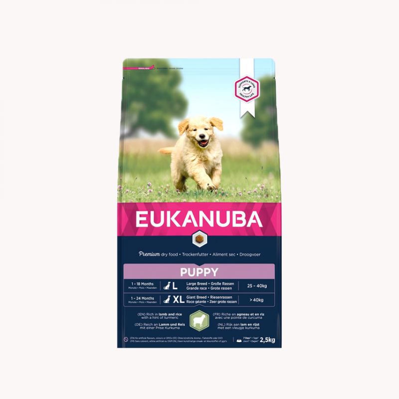 EUKANUBA Puppy&Junior Large Janjetina-riža 12kg Cijena