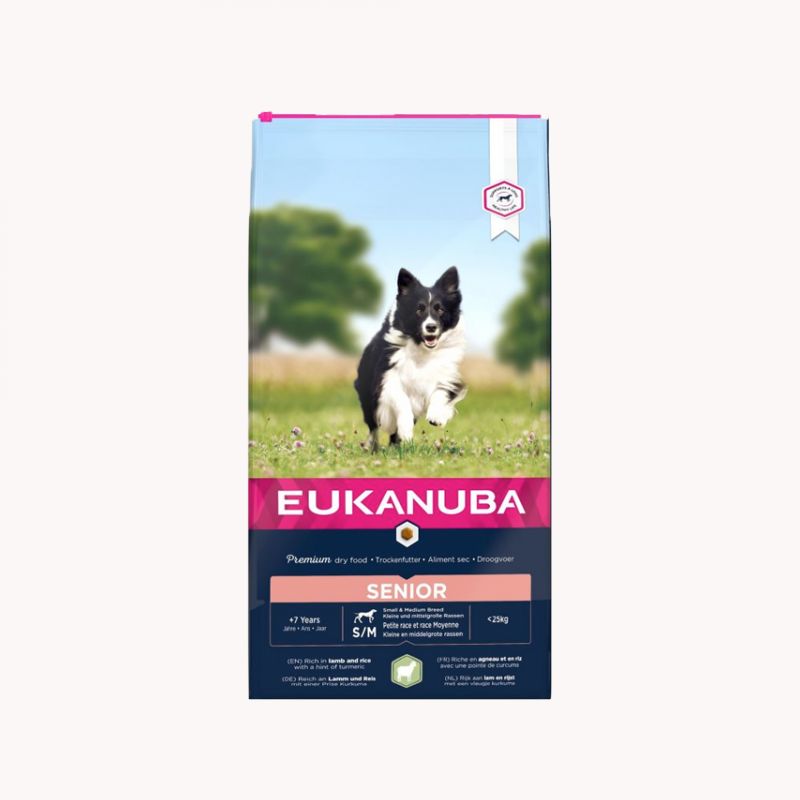 EUKANUBA Senior Small Janjetina i Riža 12kg Cijena