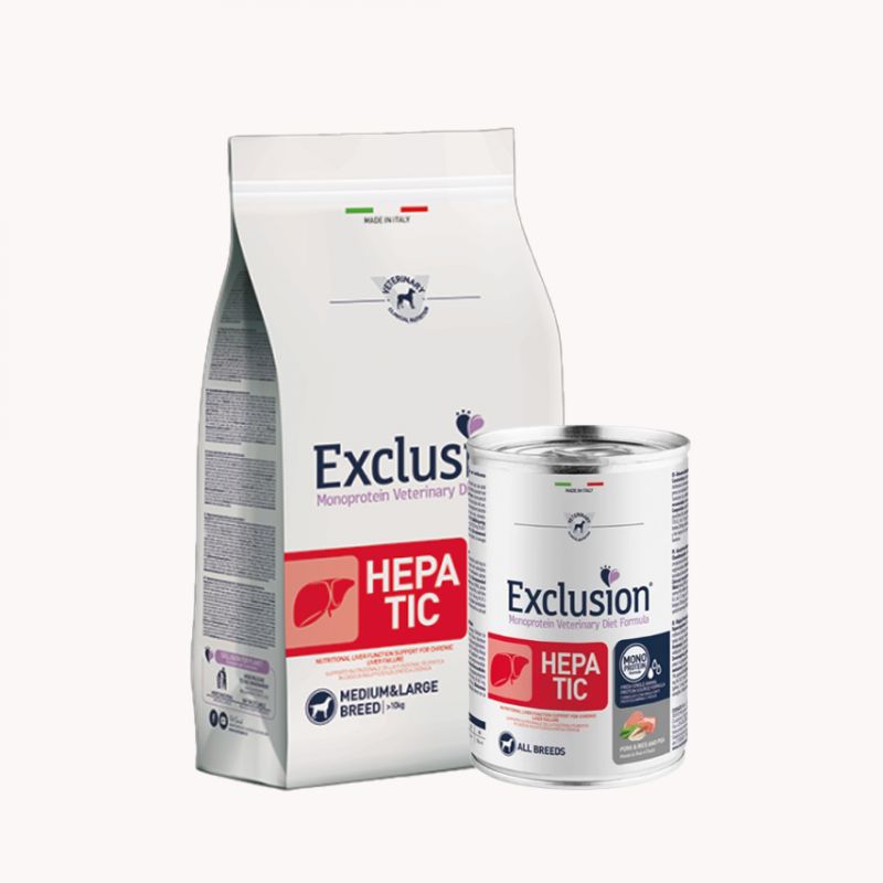 Exclusion Hepatic Adult Svinjetina, riža i grašak 2kg Cijena