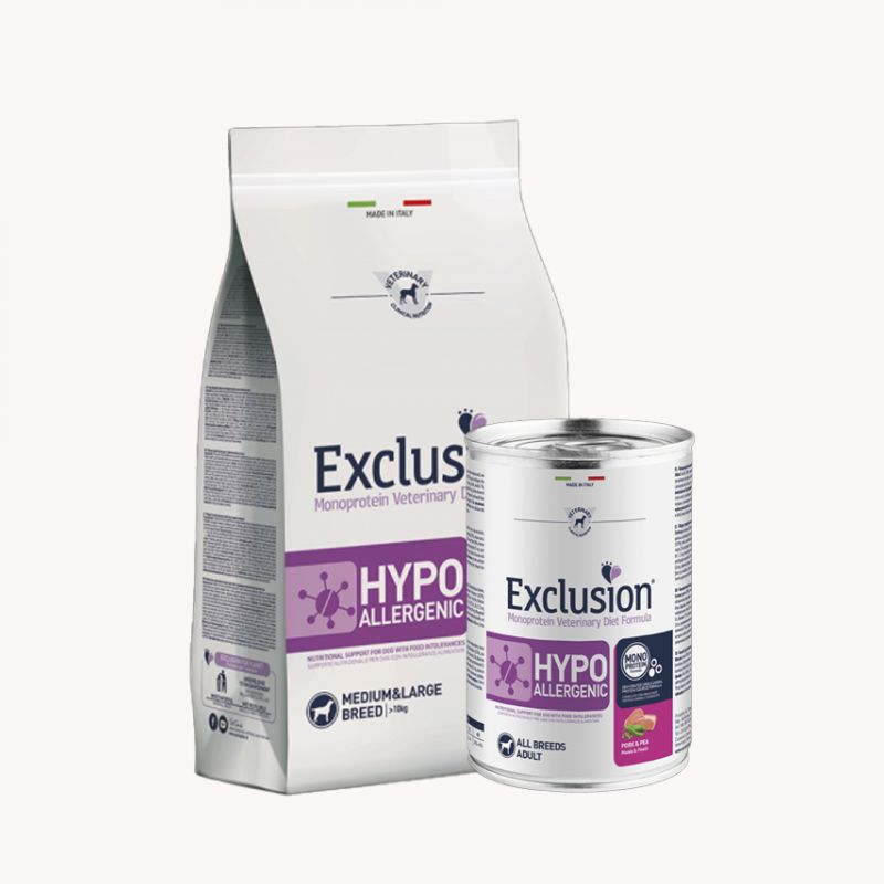 Exclusion Hypoallergenic Adult Svinjetina i grašak 400g konzerva Cijena