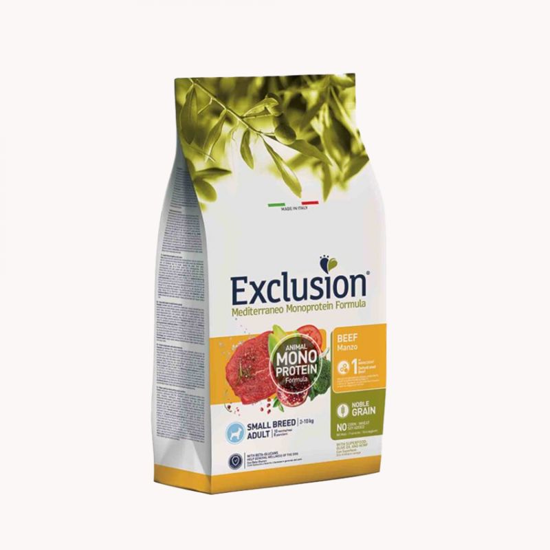 EXCLUSION Mediterraneo Adult GOVEDINA - malo zrno 2kg Cijena