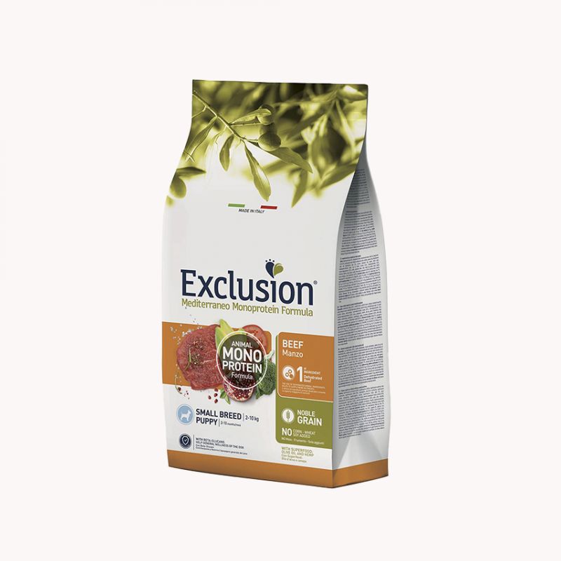 Exclusion Mediterraneo Puppy GOVEDINA - malo zrno 2kg Cijena
