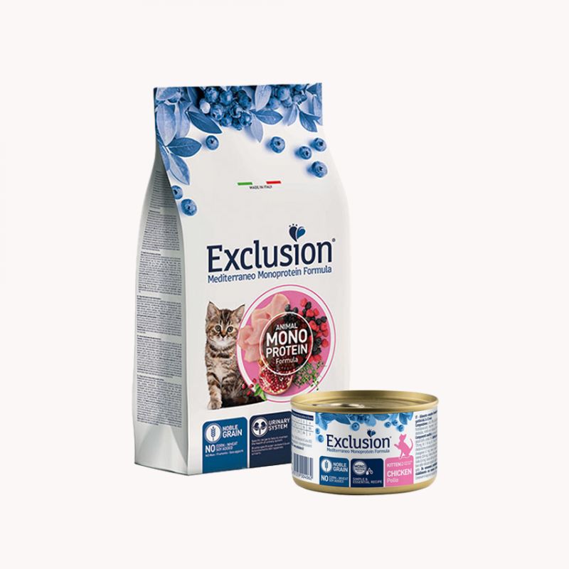 Exclusion Mediterraneo Kitten Piletina 85g konzerva Cijena