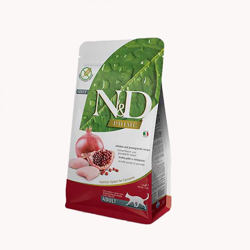 N&D PRIME ADULT CAT Grain Free Piletina i Nar 1,5kg Cijena