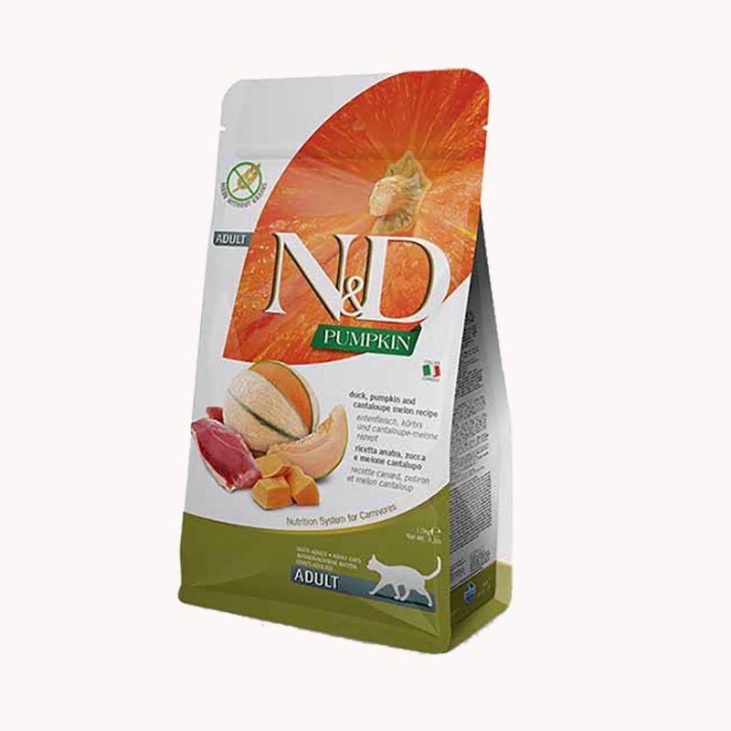 N&D PUMPKIN ADULT CAT Grain Free Patka i dinja 1,5kg Cijena