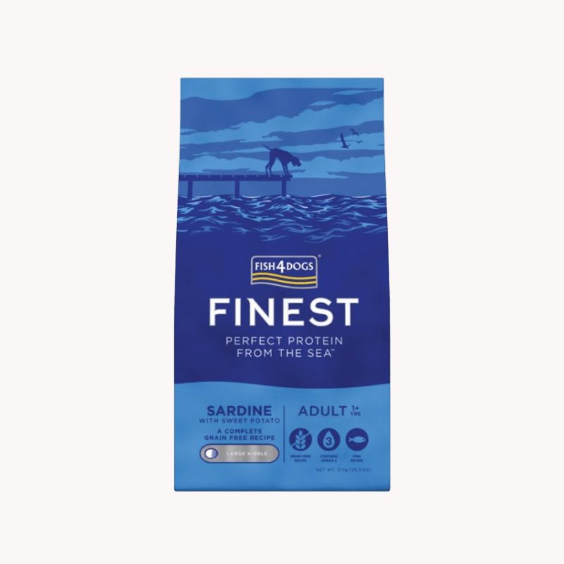 Fish4Dogs FINEST ADULT Sardine i batat, veliko zrno Cijena