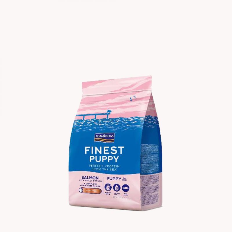 Fish4Dogs FINEST PUPPY Losos, malo zrno 6kg Cijena