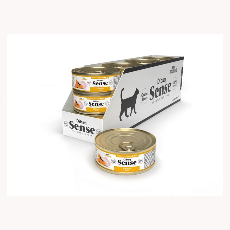 Dibaq SENSE Grain Free CAT Piletina i Papaja  Cijena Akcija